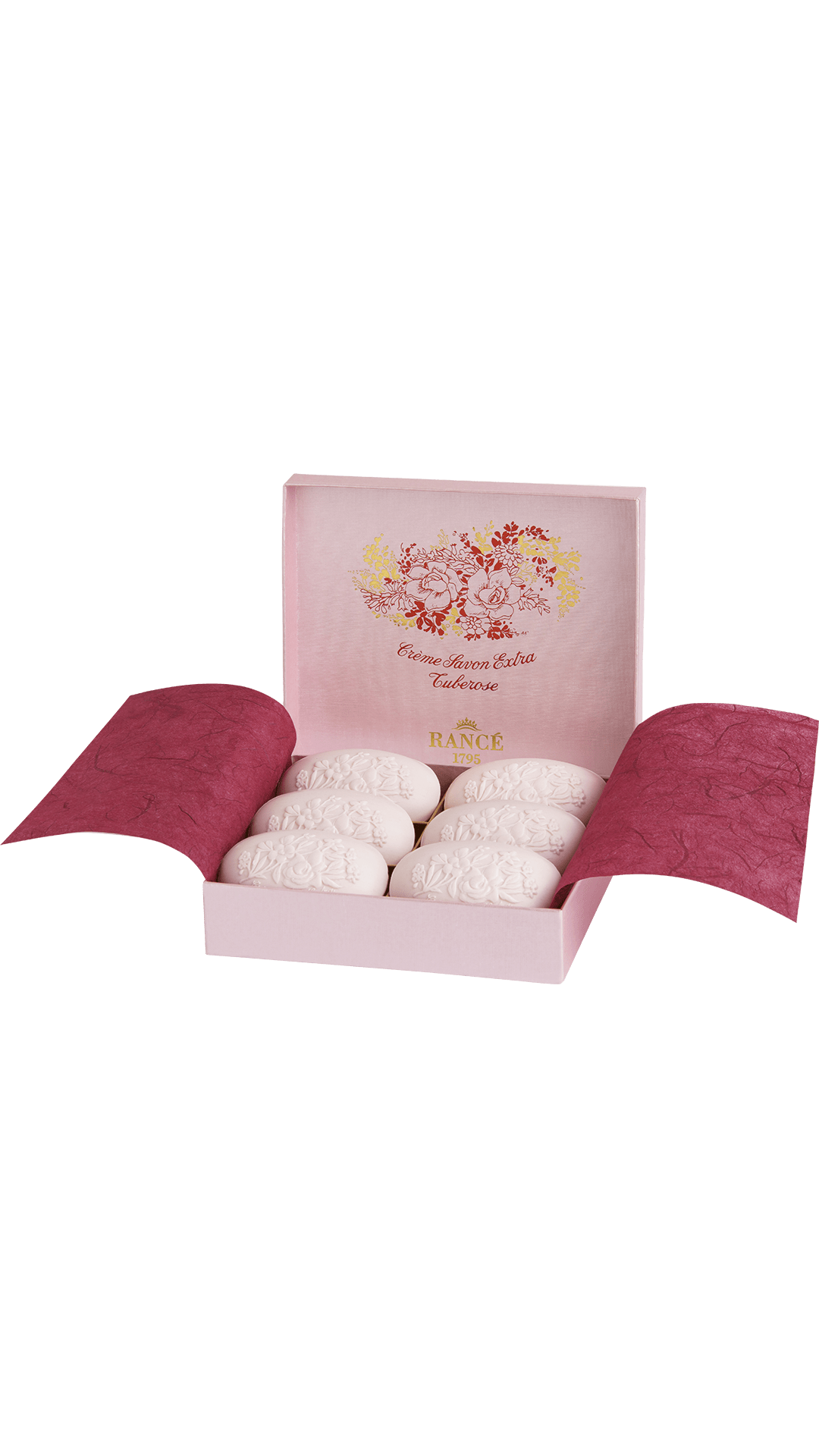 Rancé 1795 Tuberosa savon parfumé 6 x 100 g tubéreuse