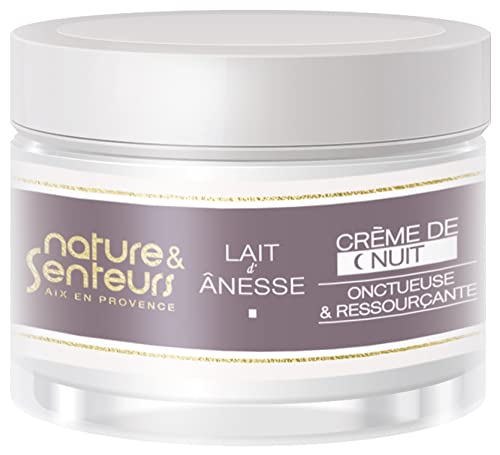 Nature et Senteurs Lait d'Ânesse Crème Nuit Visage Bio 40 ml