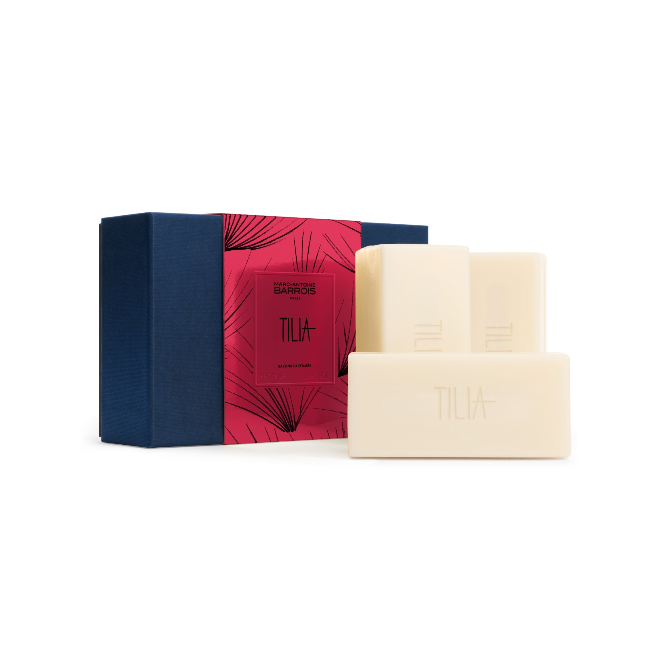 Marc-Antoine Barrois Tilia coffret savons 3x170g floral solaire