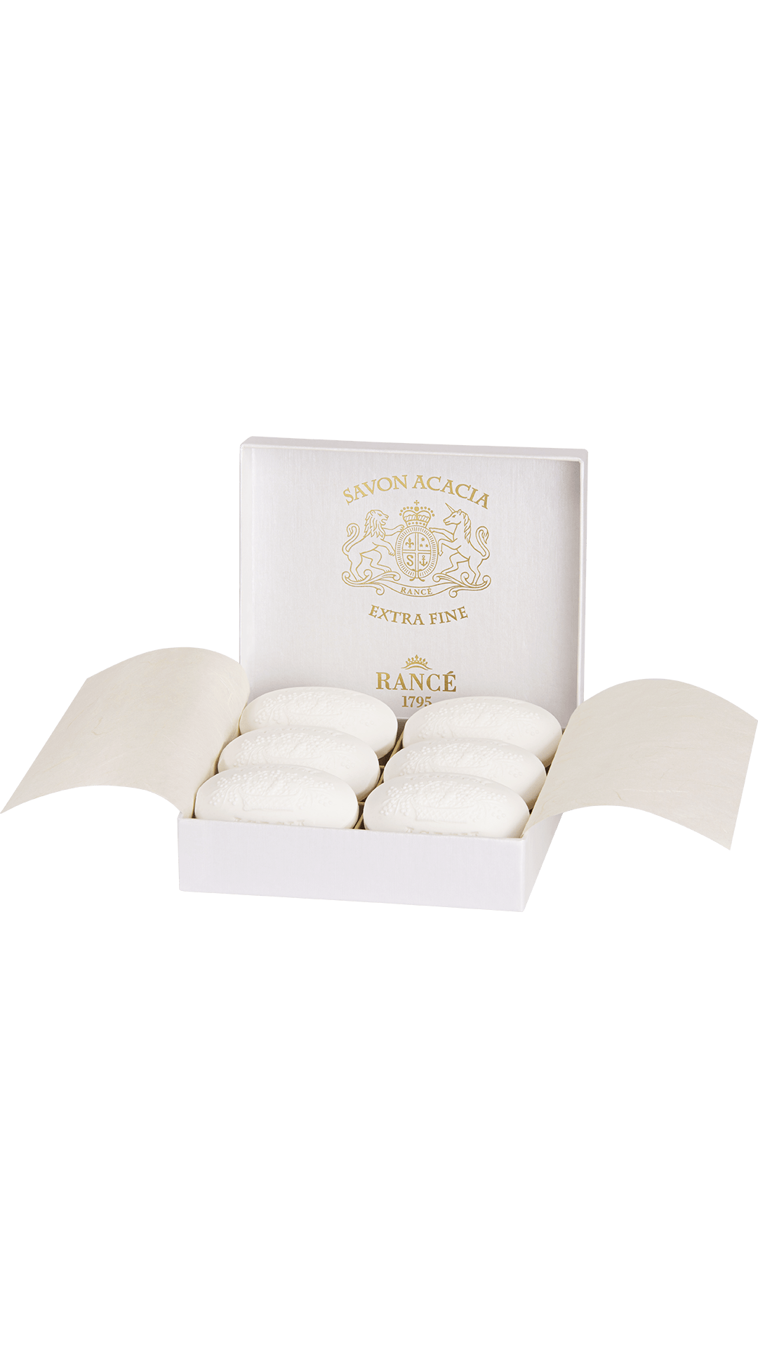 Rancé 1795 Acacia Bianca savon parfumé 6 x 65 gr floral