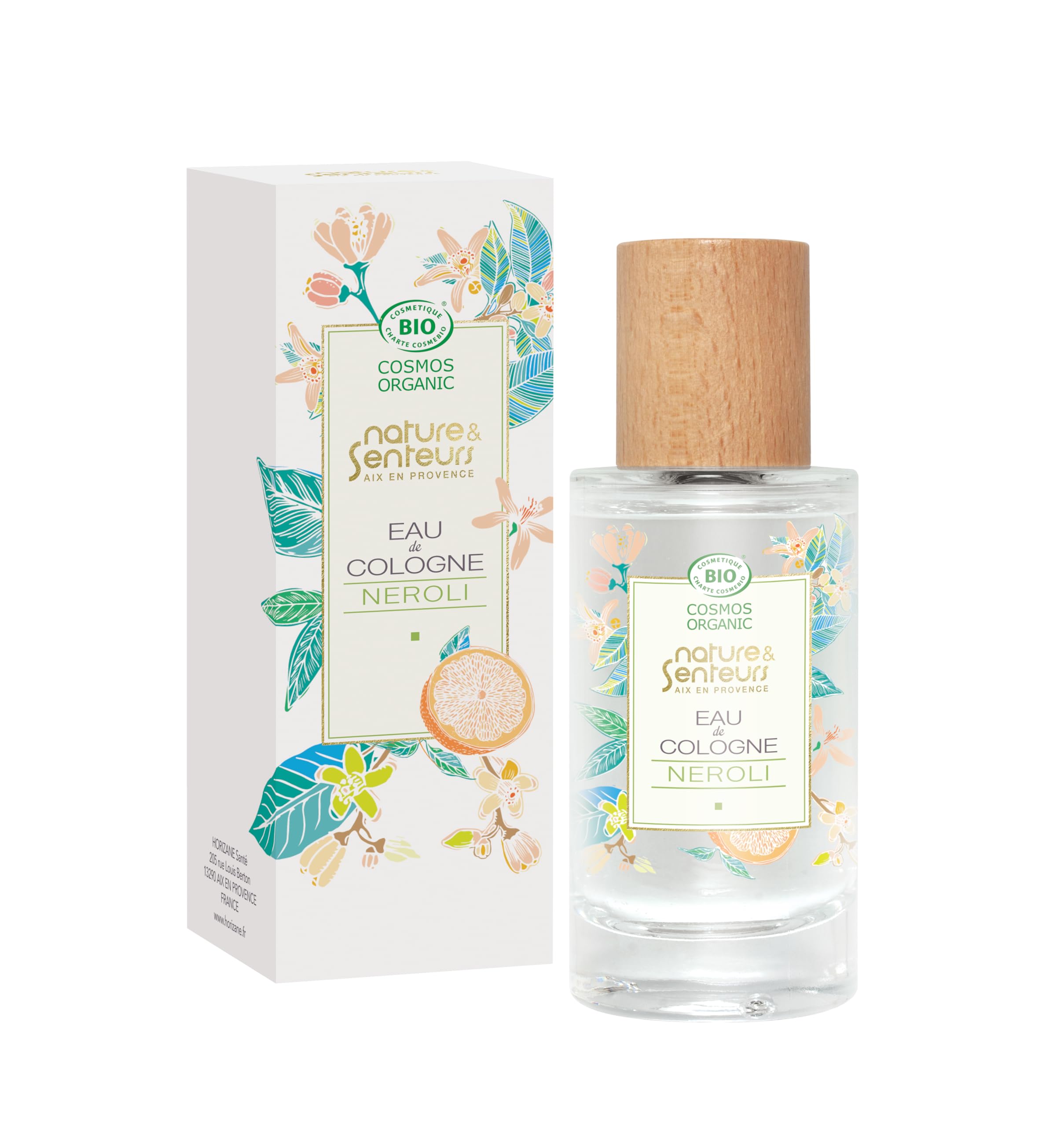 Nature et Senteurs Eau de Cologne Monoï Bio 50 ml Soleil