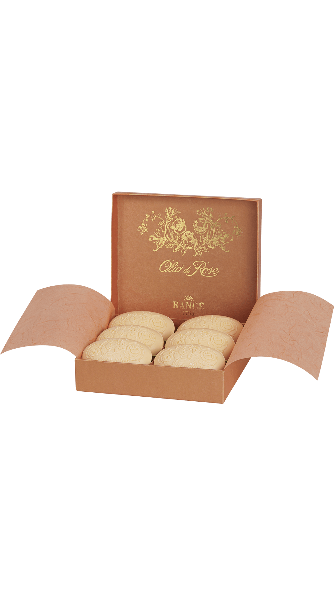 Rancé 1795 Olio di Rose savon parfumé coffret 6 x 100 g rose