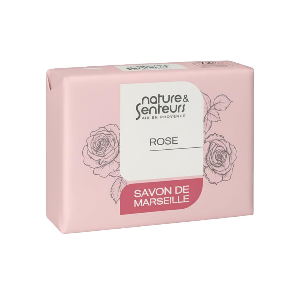 Nature et Senteurs Savon de Marseille Rose Sauvage du Lubéron 100 g