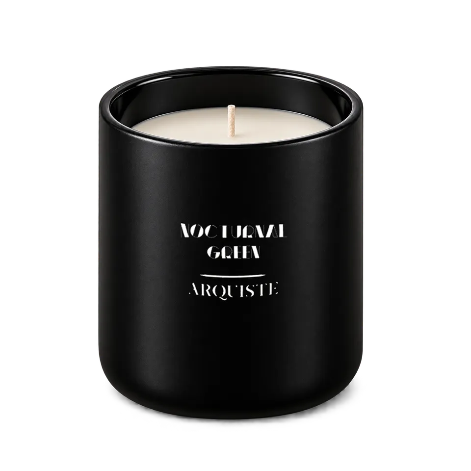 Arquiste Room Scents Nocturnal Green bougie parfumée verte 255 g