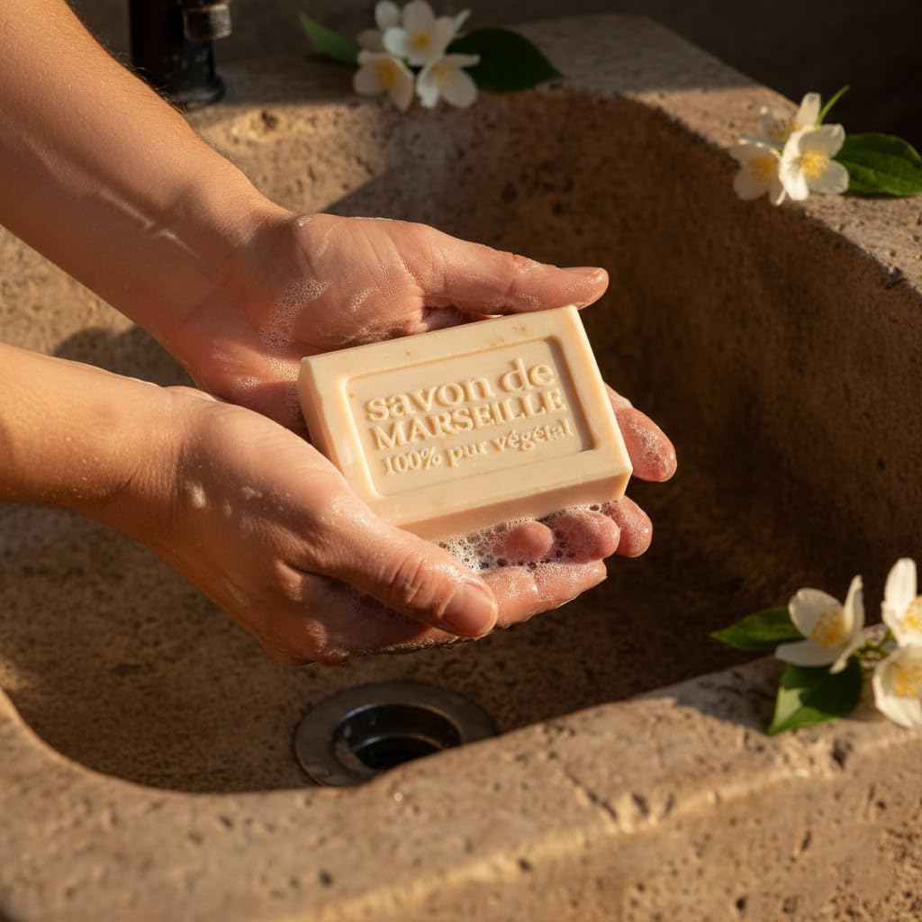 Nature et Senteurs Savon de Marseille jasmin 100g savon