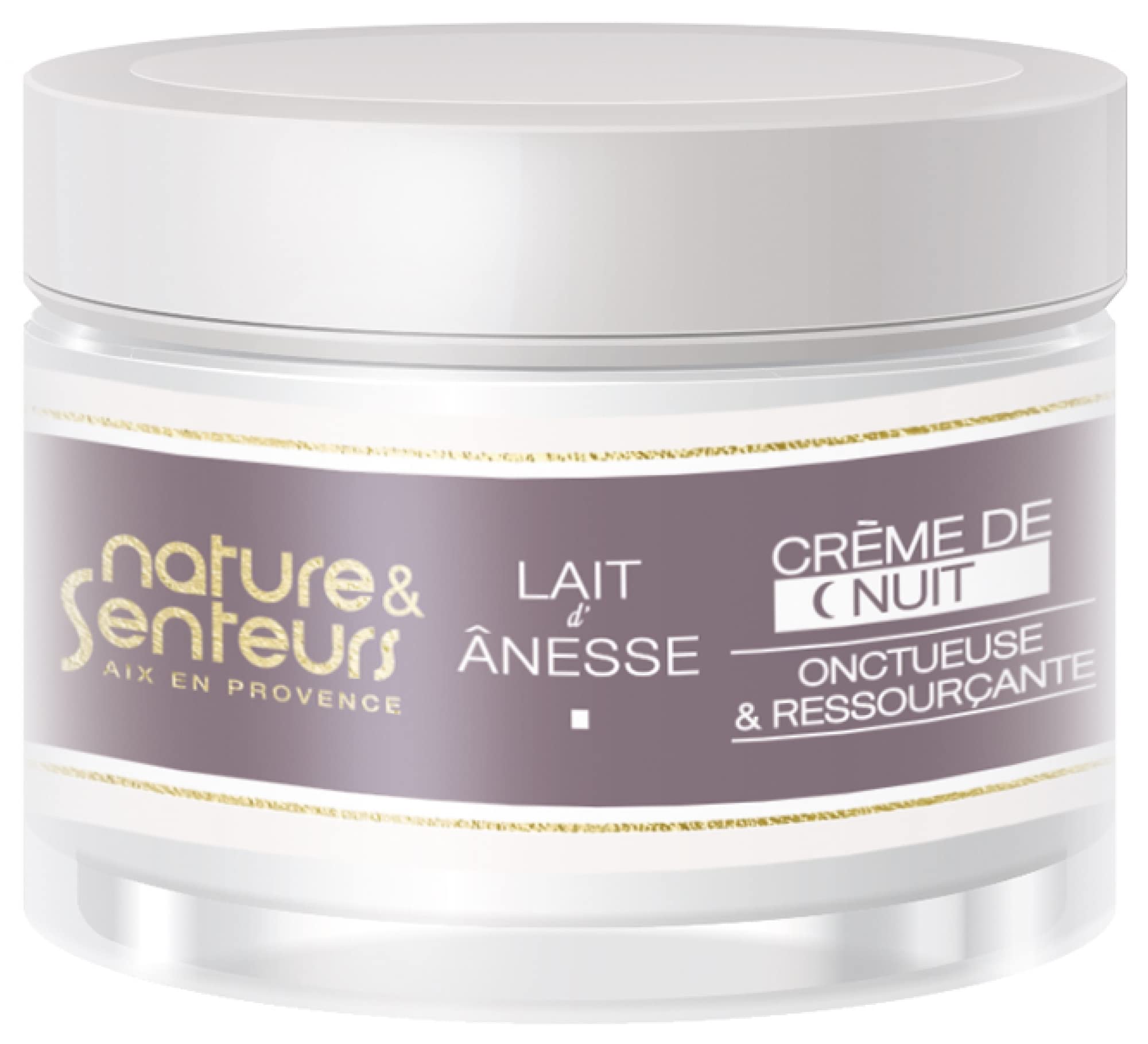 Nature et Senteurs Lait d'Ânesse Crème Nuit Visage Bio 40 ml