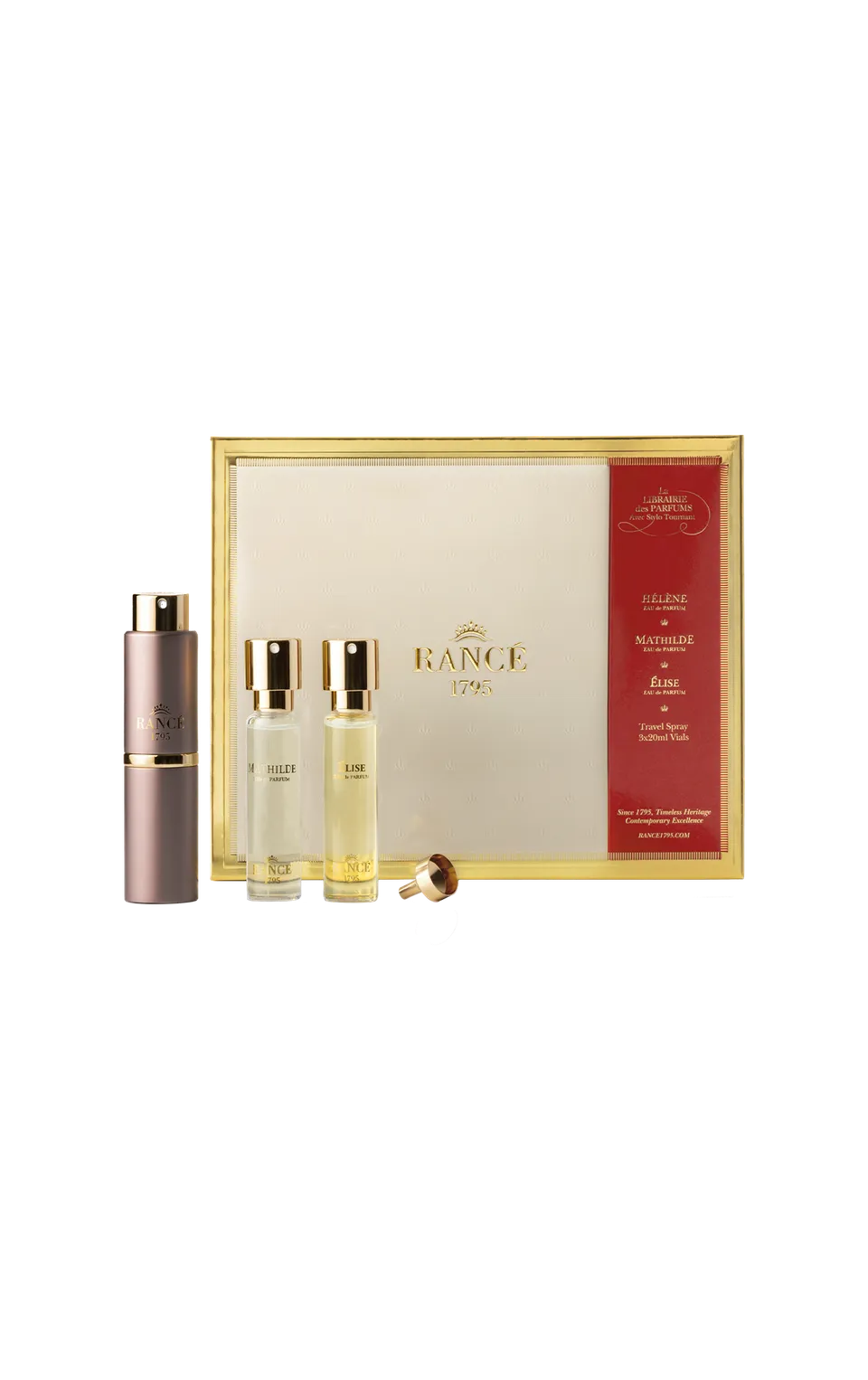 Rancé 1795 Librairie des Parfums coffret femme 3x20 ml voyage