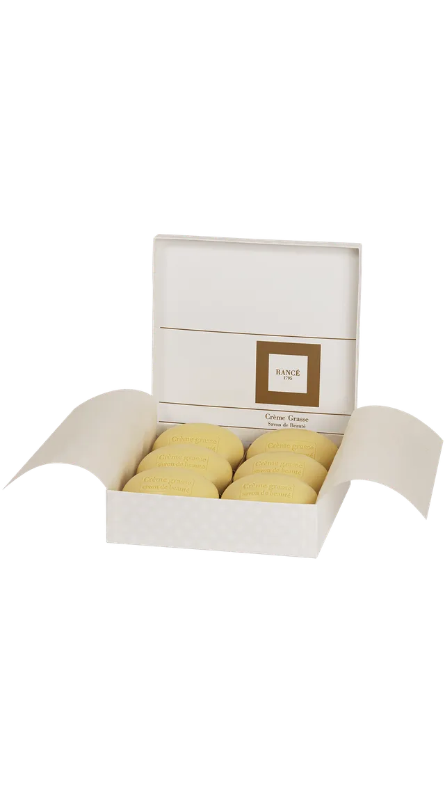 Rancé 1795 Crème Grasse savon parfumé 6 x 220 gr nourrissant