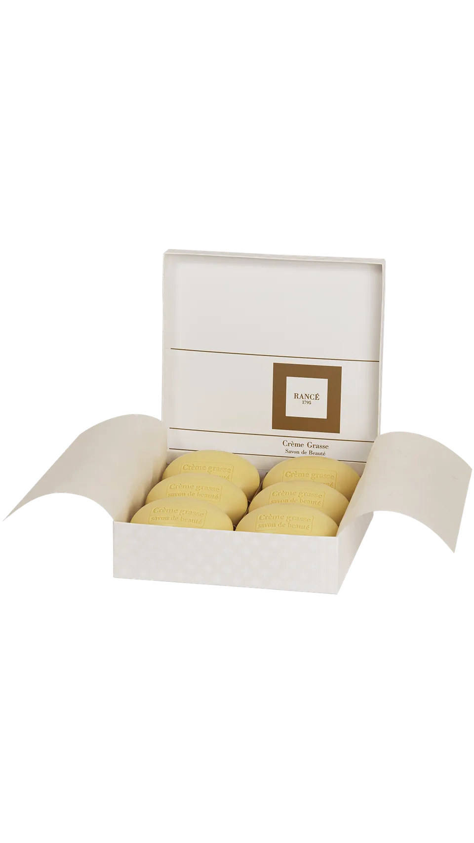 Rancé 1795 Crème Grasse savon parfumé 6 x 220 gr nourrissant