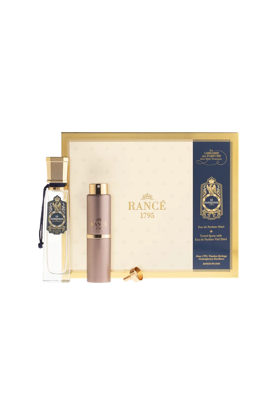 Rancé 1795 Le Vainqueur coffret eau de parfum 50+20 ml homme