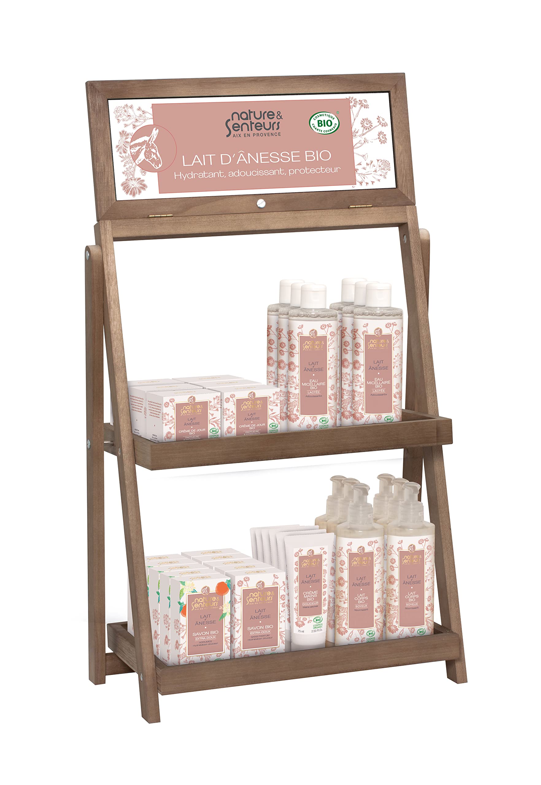 Nature et Senteurs Lait d'Ânesse Lait Corps Bio 250 ml Karité