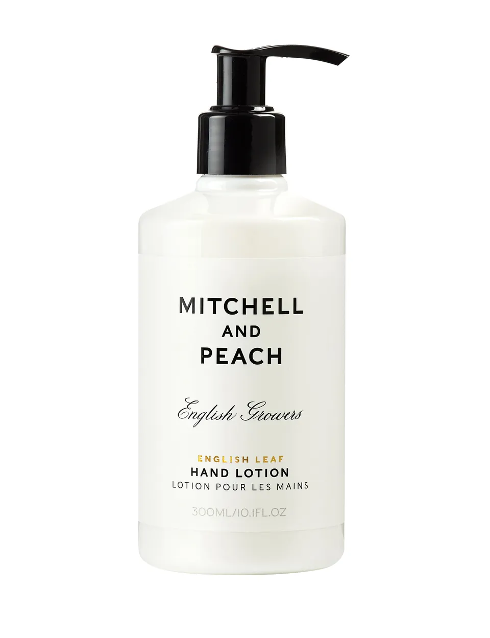 Mitchell and Peach English Leaf lotion mains miel 300ml