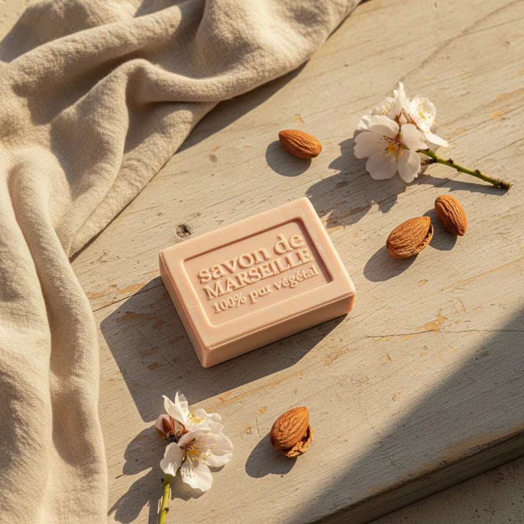 Nature et Senteurs Savon de Marseille amande douce 100g savon