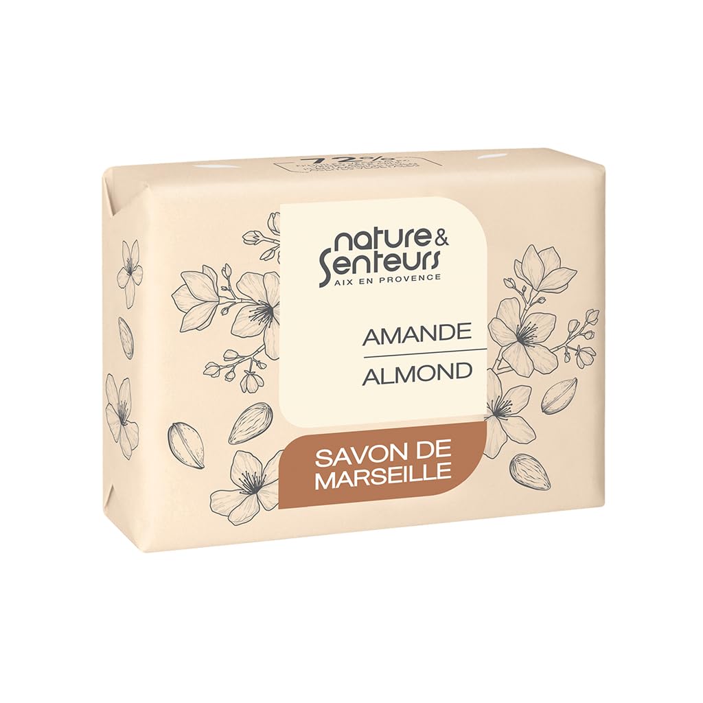 Nature et Senteurs Savon de Marseille amande douce 100g savon