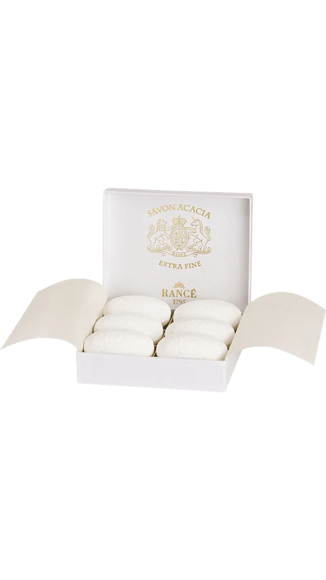 Rancé 1795 Acacia Bianca savon parfumé 6 x 65 gr floral