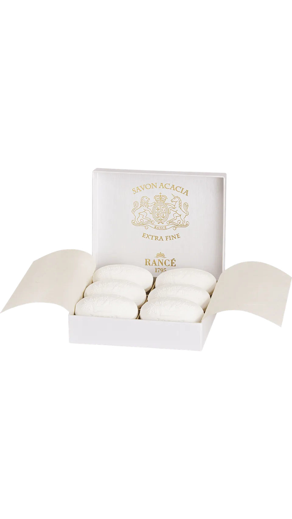 Rancé 1795 Acacia Bianca savon parfumé 6 x 65 gr floral