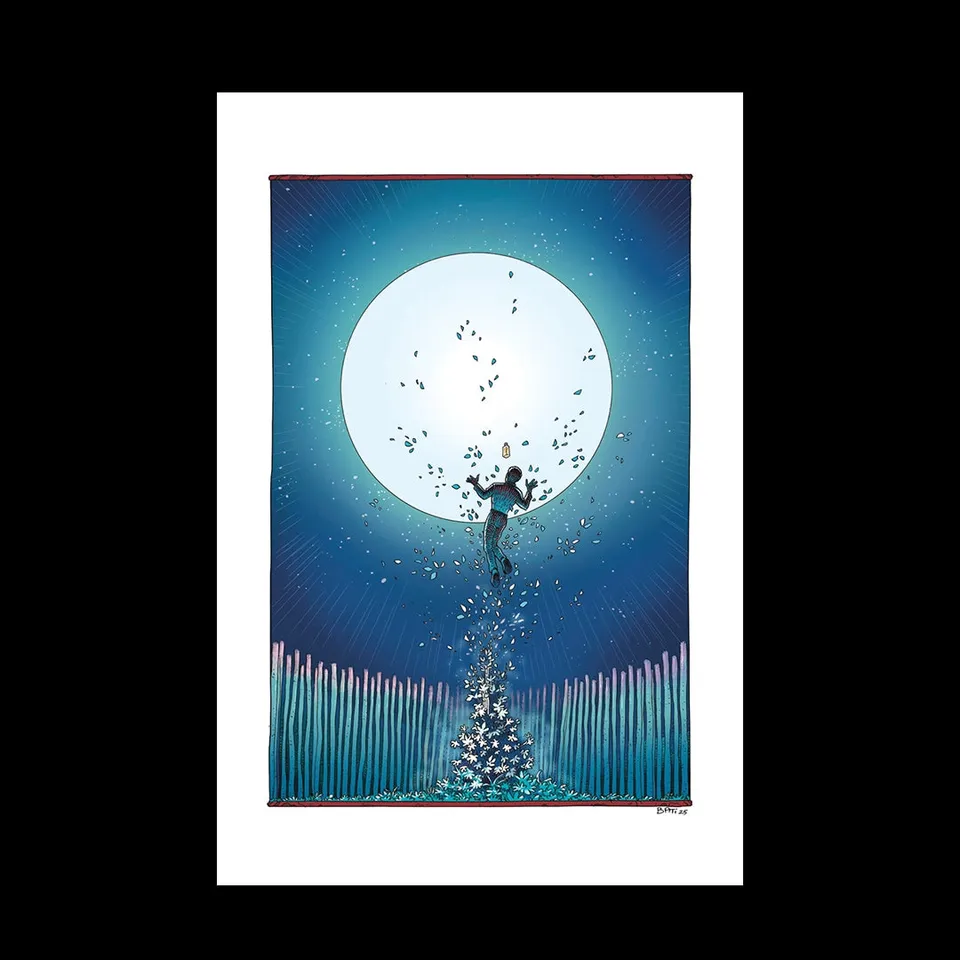 Marc-Antoine Barrois Mission Aldebaran Digigraphie 60x43cm