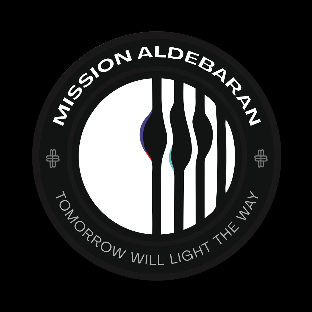 Marc-Antoine Barrois Mission Aldebaran écusson brodé lumineux