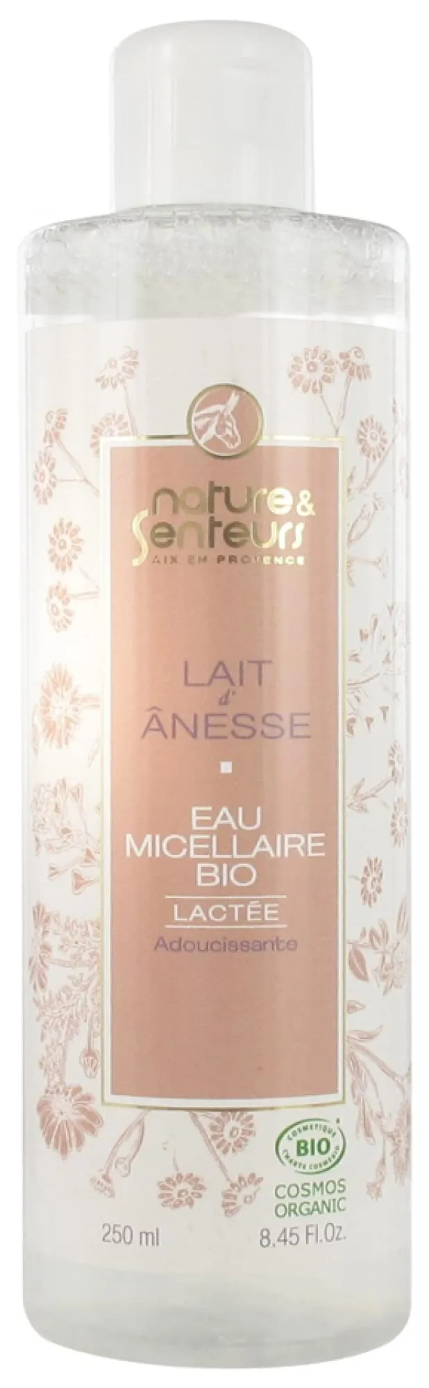 Nature et Senteurs Lait d'Ânesse Eau Micellaire Bio 250 ml