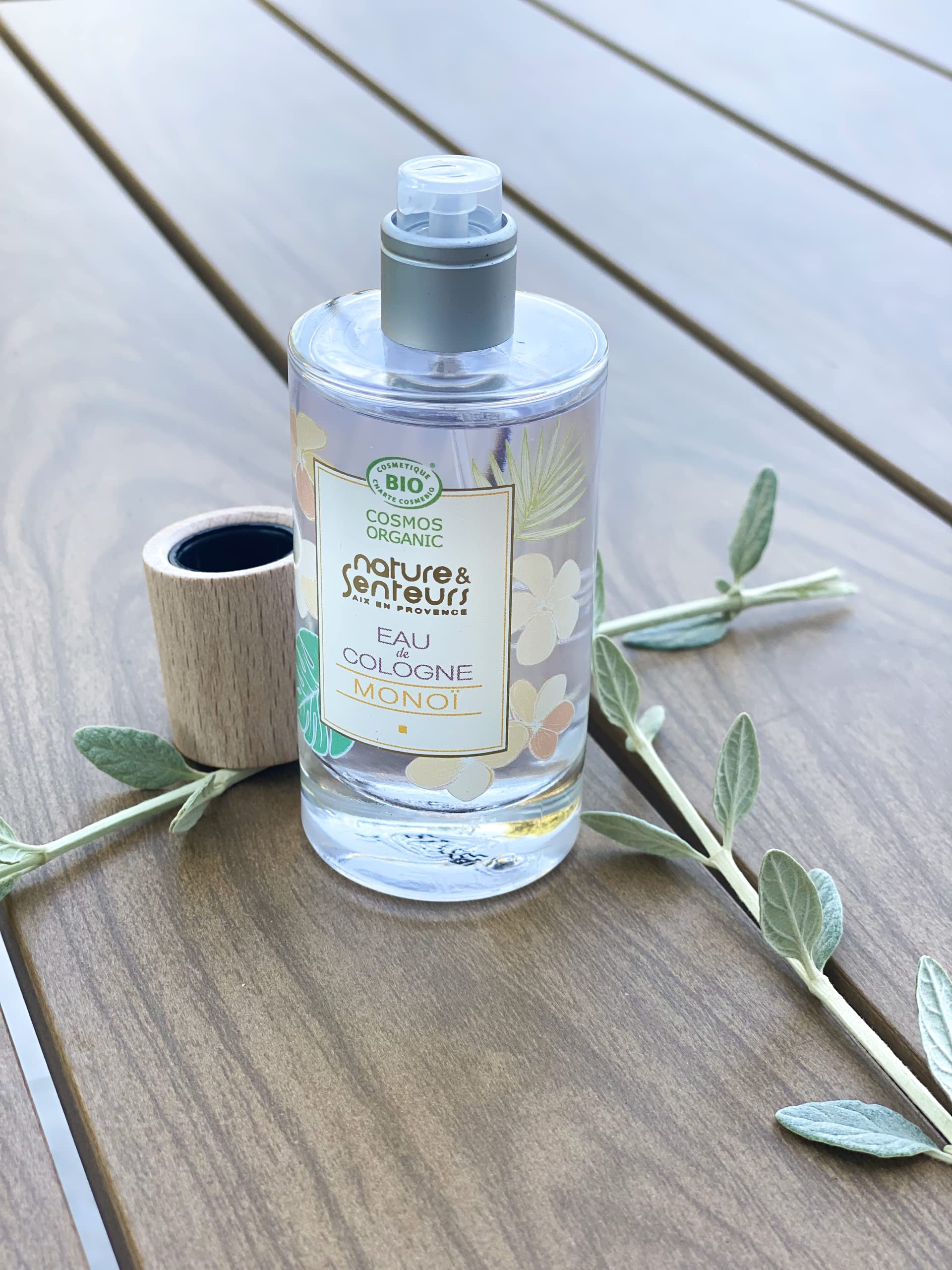 Nature et Senteurs Eau de Cologne Monoï Bio 50 ml Soleil