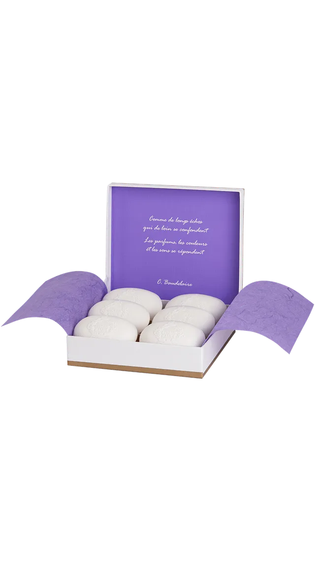 Rancé 1795 Eugénie coffret savons parfumés 6x100 g floral