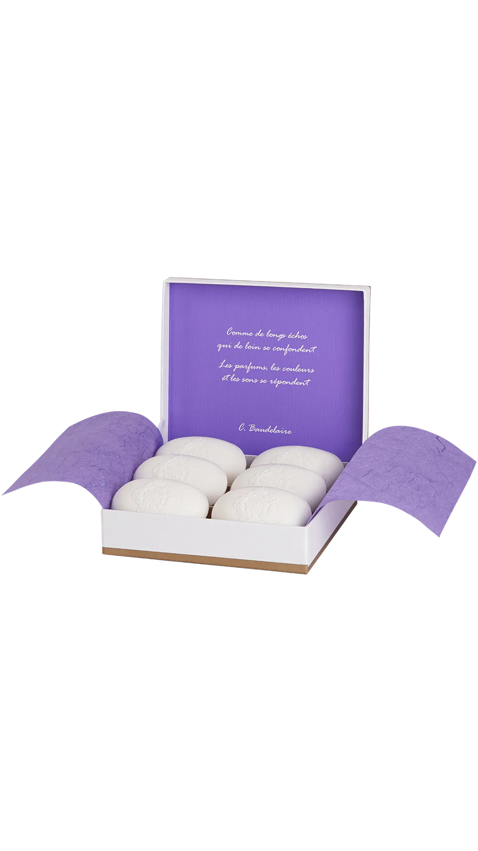 Rancé 1795 Eugénie coffret savons parfumés 6x100 g floral