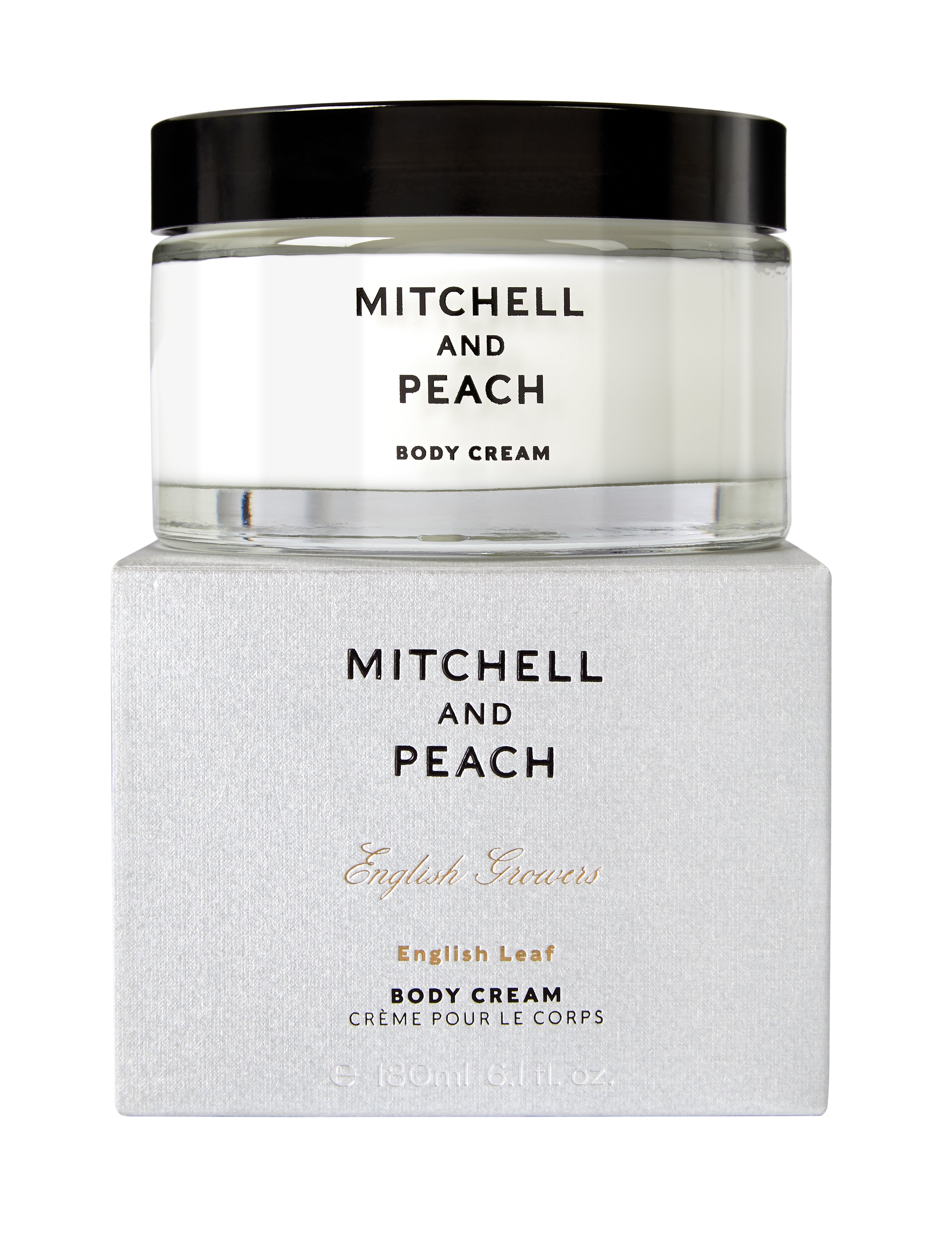 Mitchell and Peach English Leaf crème corps 180ml miel agrumes