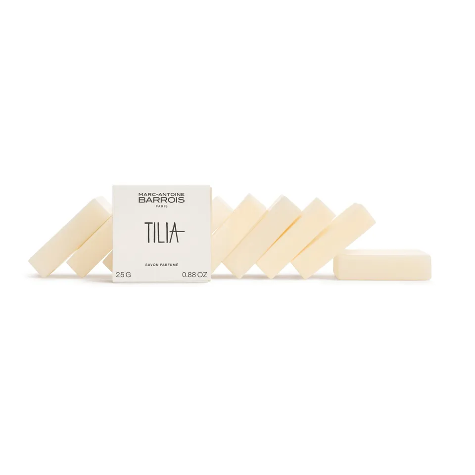 Marc-Antoine Barrois Tilia Coffret savons parfumés d'invité 10 × 25g – senteur florale génêt & jasmin