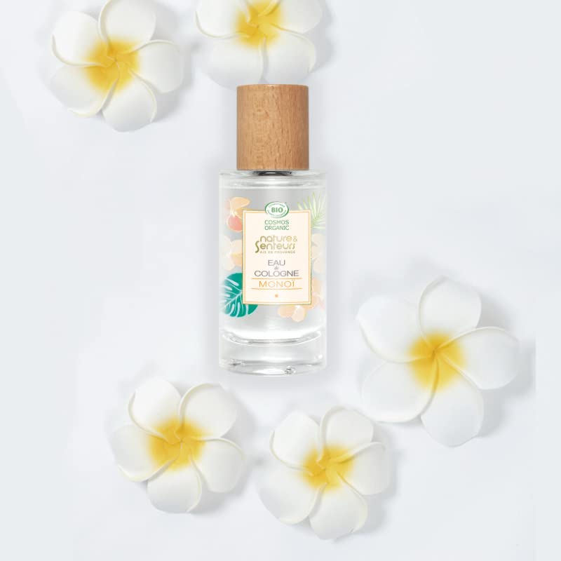 Nature et Senteurs Eau de Cologne Monoï Bio 50 ml Soleil