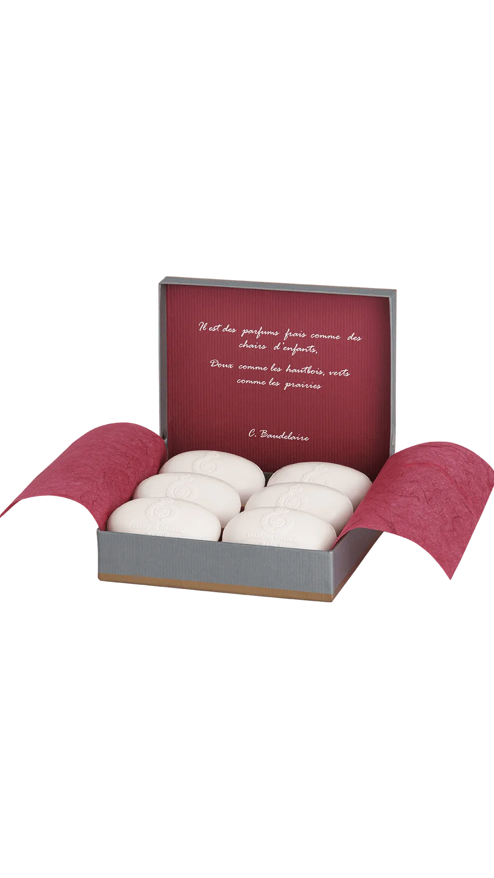 Rancé 1795 François Charles coffret savons parfumés 6x100 g boisé