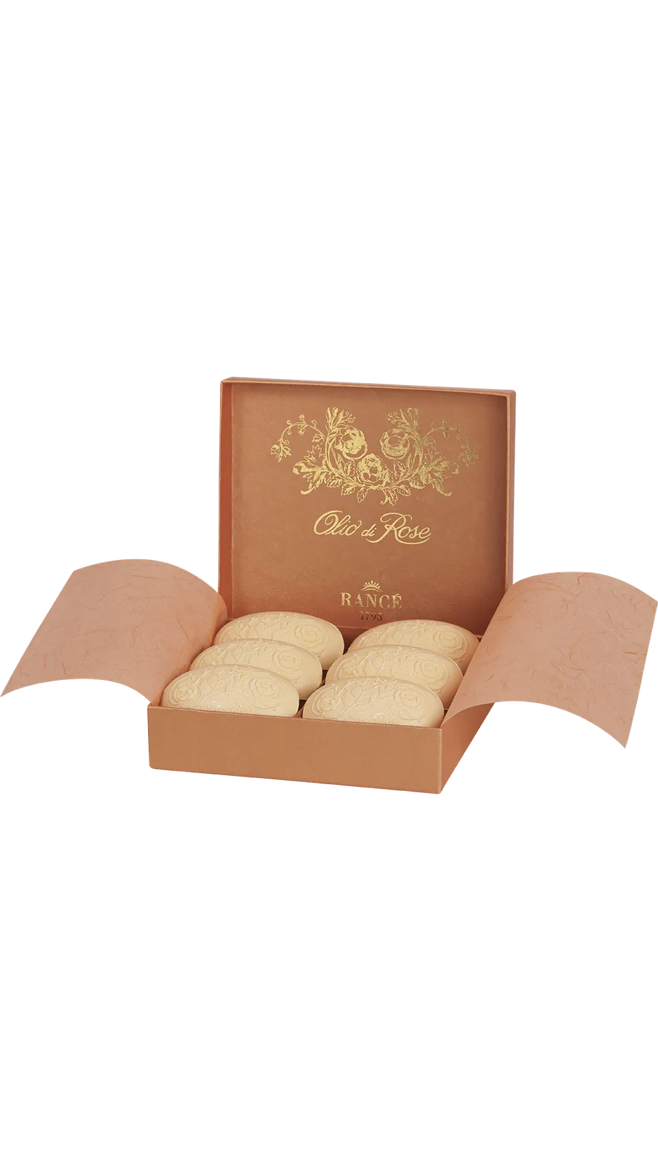 Rancé 1795 Olio di Rose savon parfumé coffret 6 x 100 g rose