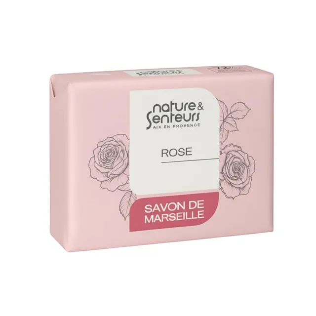 Nature et Senteurs Savon de Marseille Rose Sauvage du Lubéron 100 g