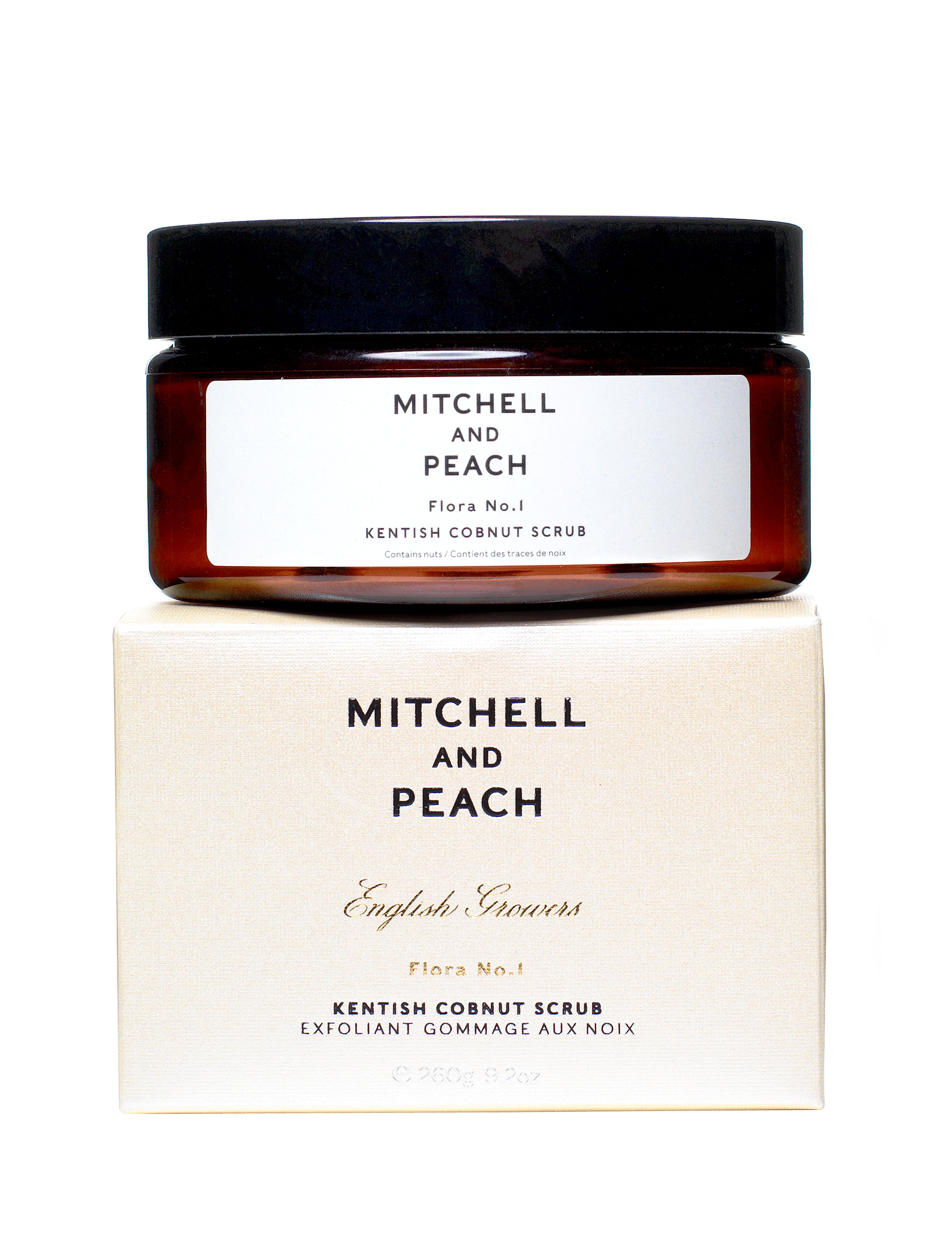 Mitchell and Peach Flora No.1 gommage corps Kentish Cobnut 260g rose