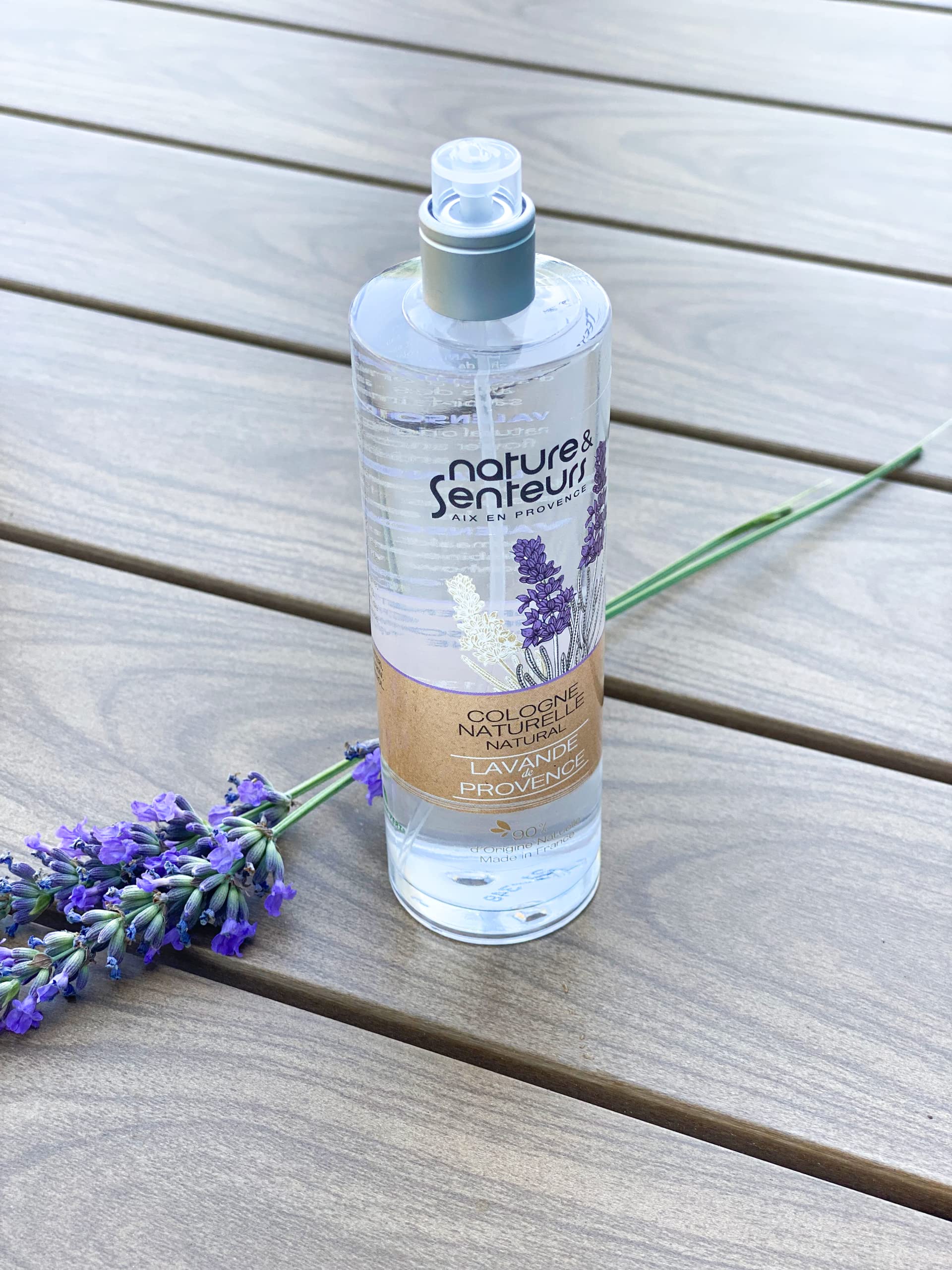 Nature et Senteurs Eau de Cologne Lavande 100 ml Provence