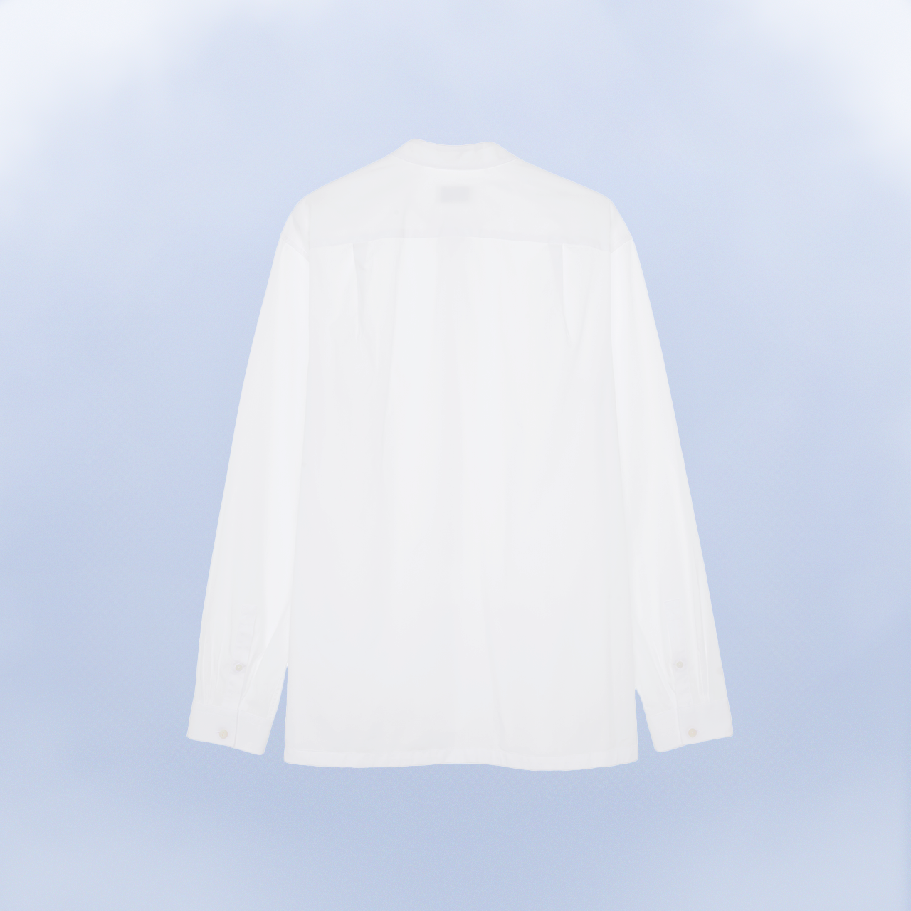 Marc-Antoine Barrois La Saint-Malo chemise blanche col Mao