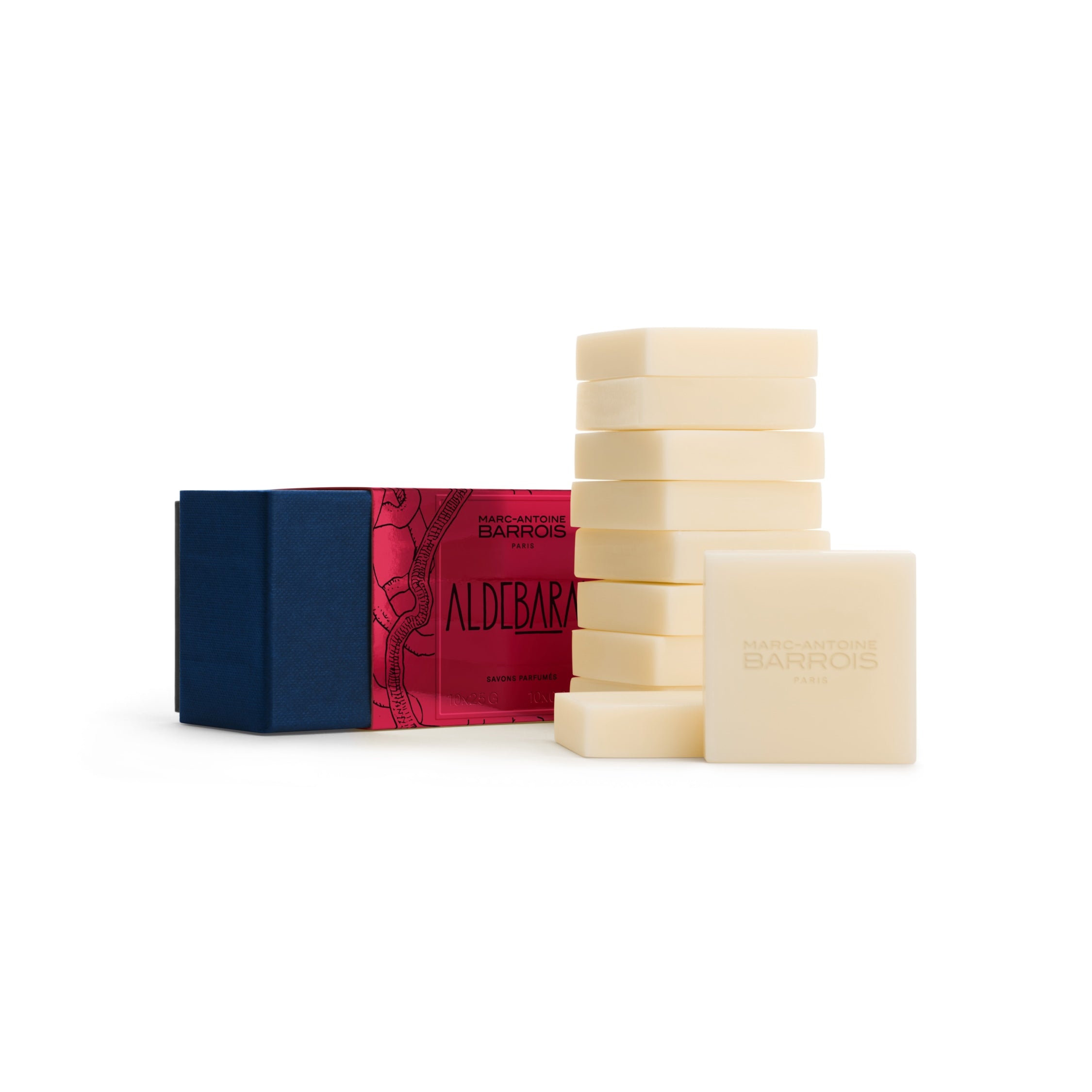 Marc-Antoine Barrois Aldebaran coffret savons invité 10x25g