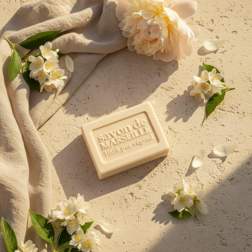 Nature et Senteurs Savon de Marseille jasmin 100g savon