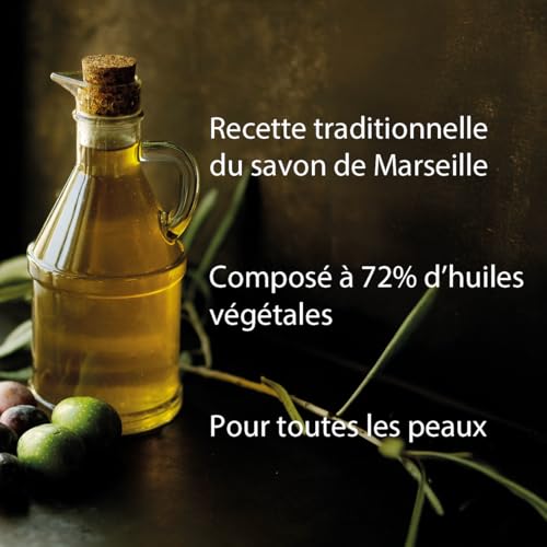 Nature et Senteurs Savon de Marseille huile d’olive 150g savon
