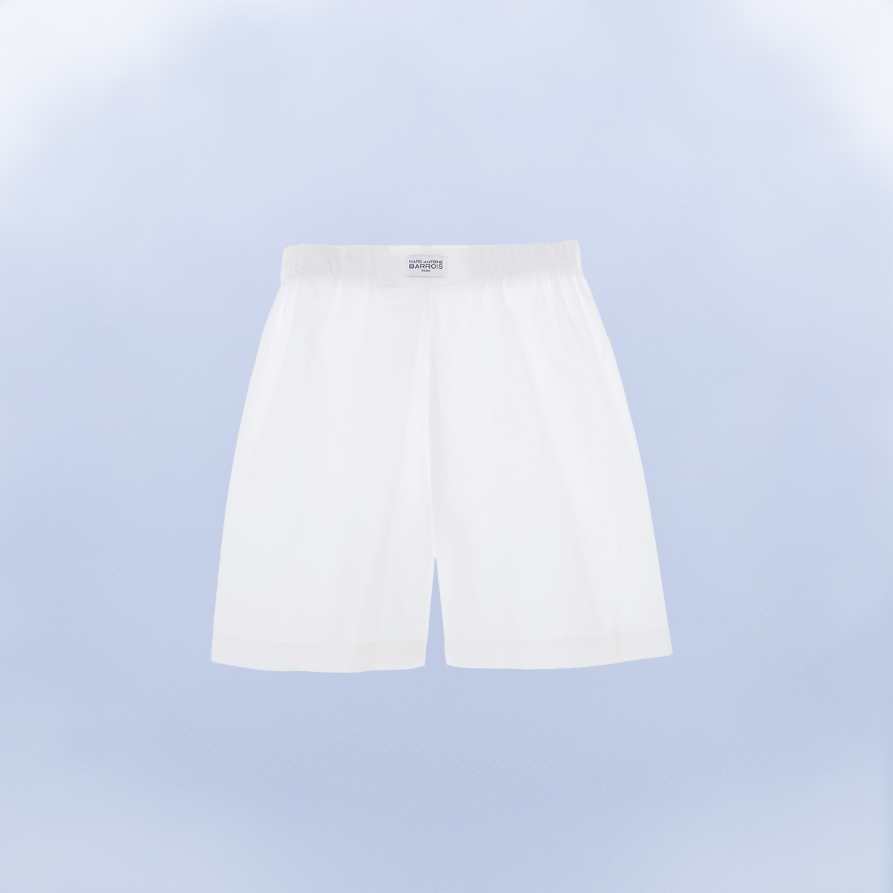 Marc-Antoine Barrois LE HALIFAX Short long sans poches – taille élastiquée