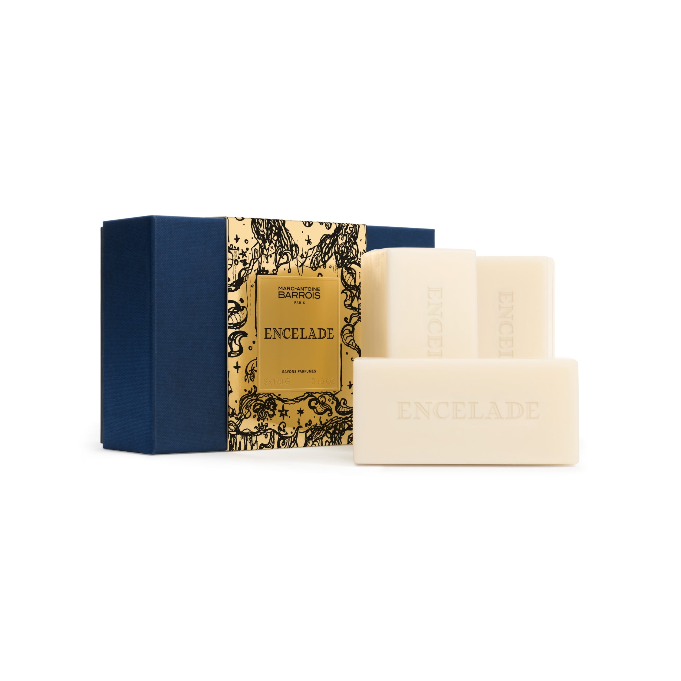 Marc-Antoine Barrois Encelade Coffret Savon 3x170g Vétiver
