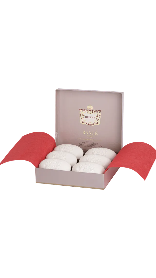 Rancé 1795 Hélène savon parfumé 6x100g poire rose ambre femme