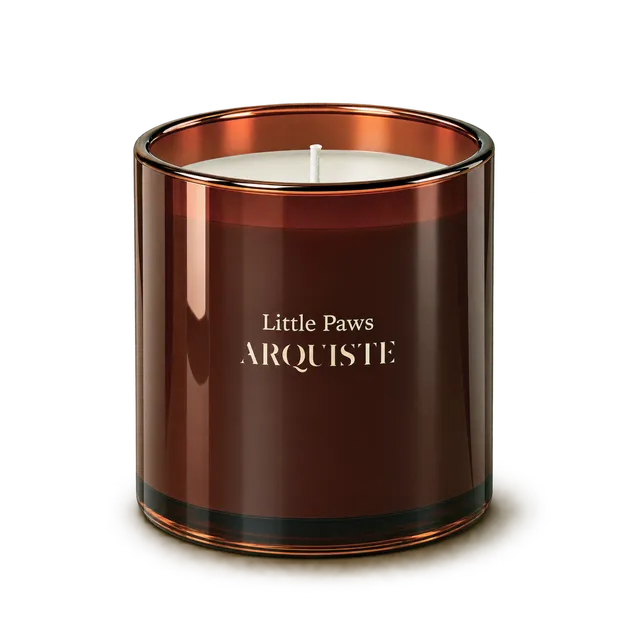 Arquiste Little Paws bougie parfumée 255g vanille