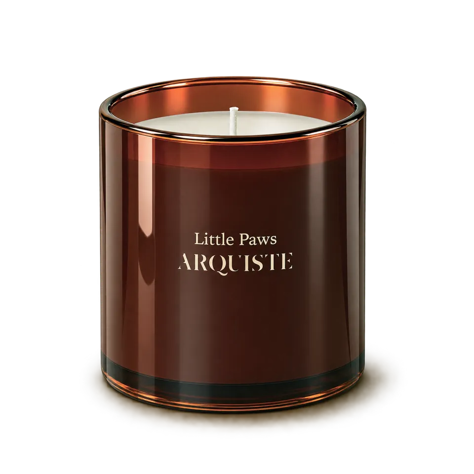 Arquiste Little Paws bougie parfumée 255g vanille