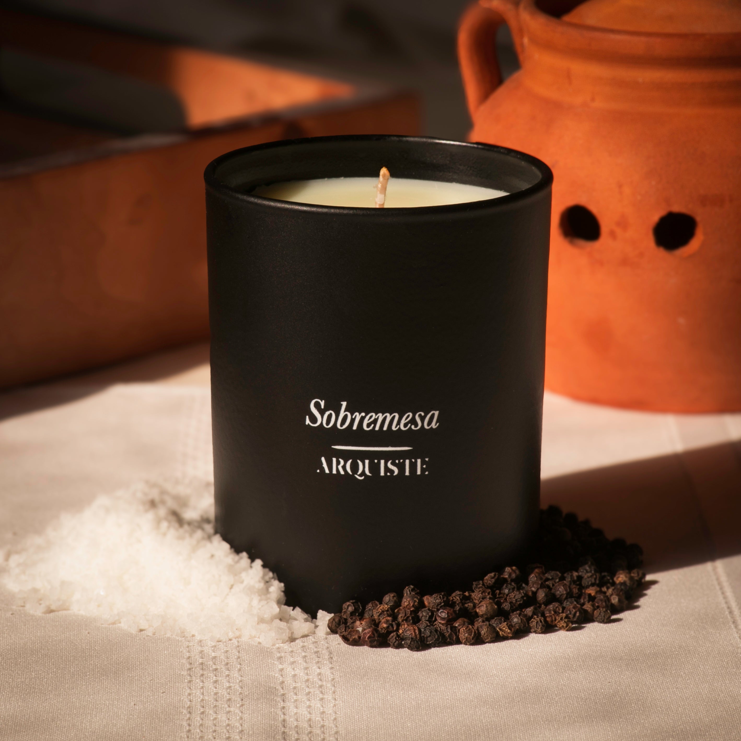 Arquiste Sobremesa bougie parfumée 255g coton