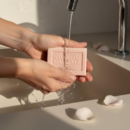 Nature et Senteurs Savon de Marseille Rose Sauvage du Lubéron 100 g