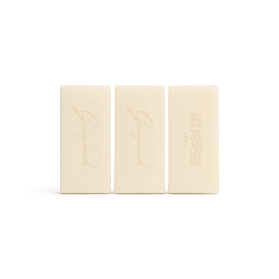 Marc-Antoine Barrois Ganymede coffret 3 savons 3x170g cuir