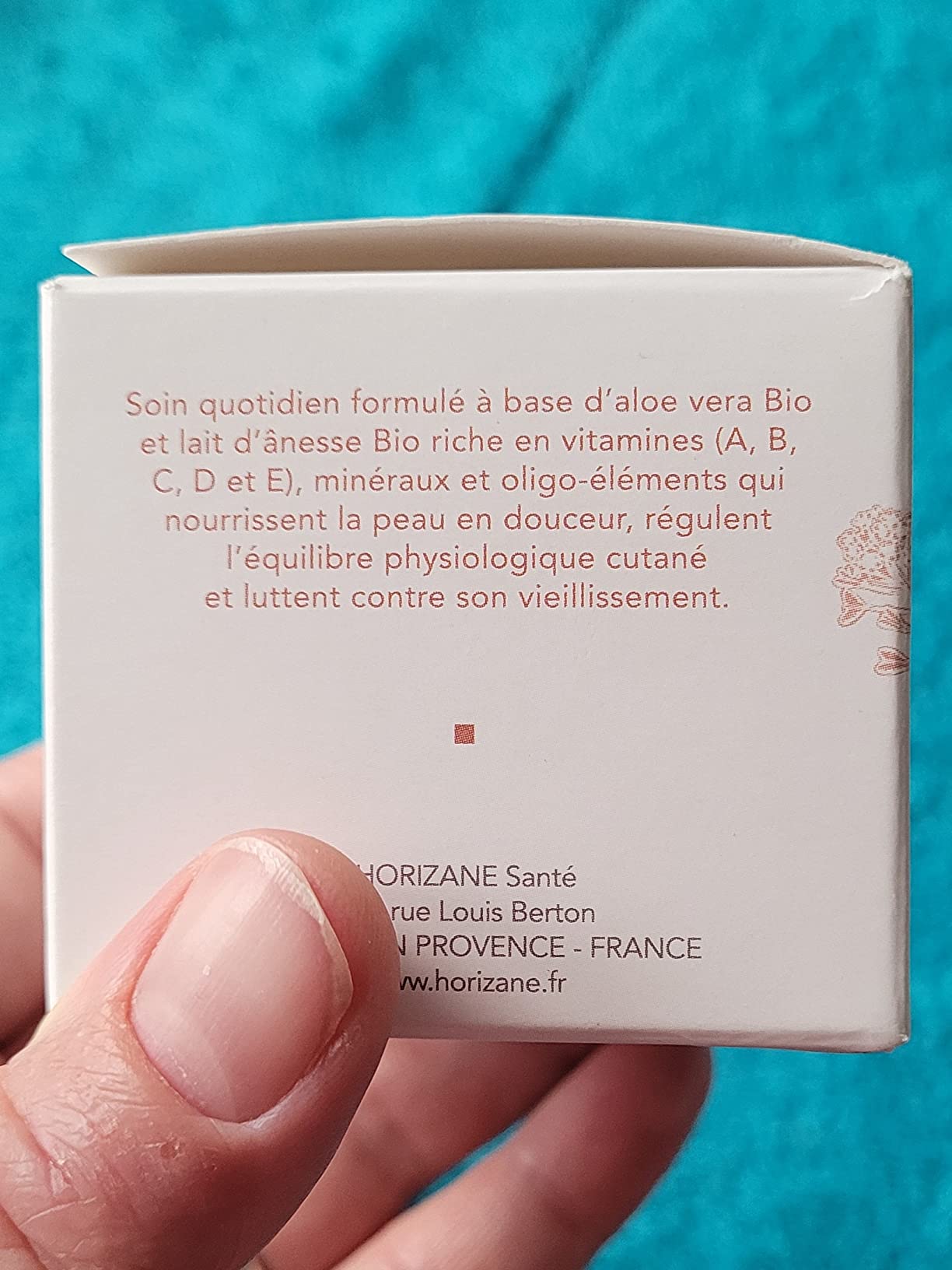 Nature et Senteurs Lait d'Ânesse Crème Jour Visage Bio 40 ml