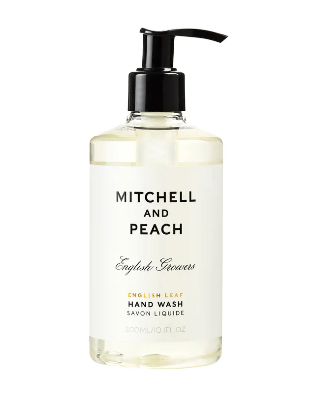 Mitchell and Peach English Leaf Savon Mains Herbe 300ml
