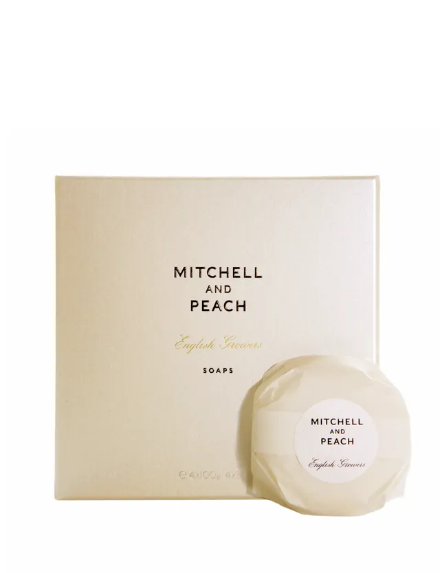 Mitchell and Peach Flora No.1 savon 4x100g rose lavande