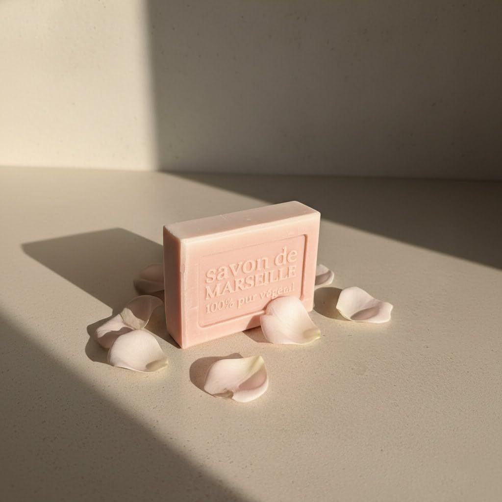 Nature et Senteurs Savon de Marseille Rose Sauvage du Lubéron 100 g